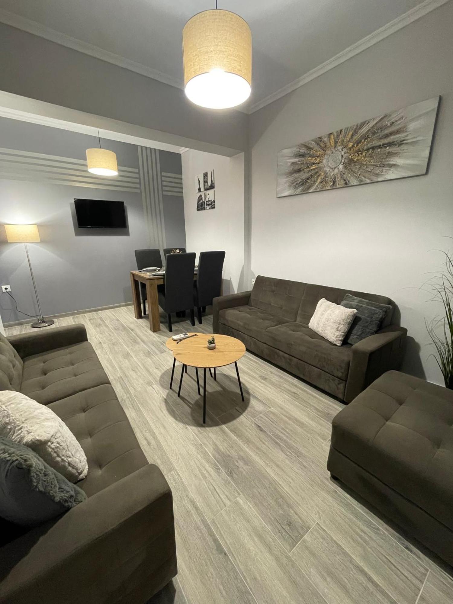Dt Luxury Apartment Néa Péramos 外观 照片