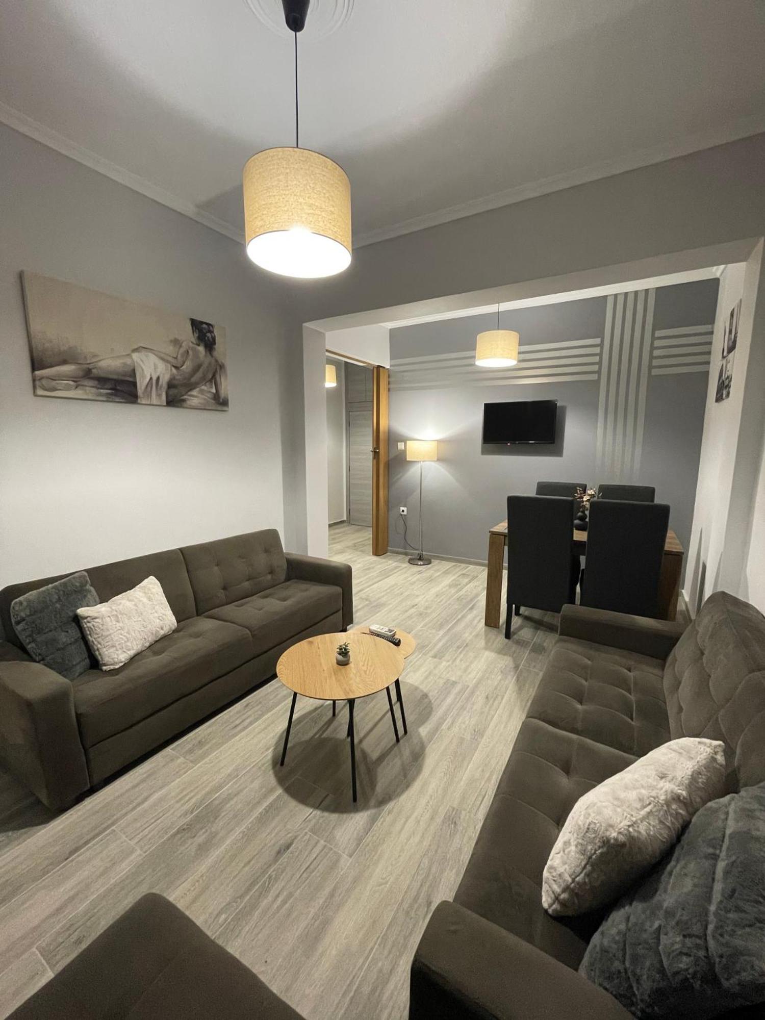 Dt Luxury Apartment Néa Péramos 外观 照片